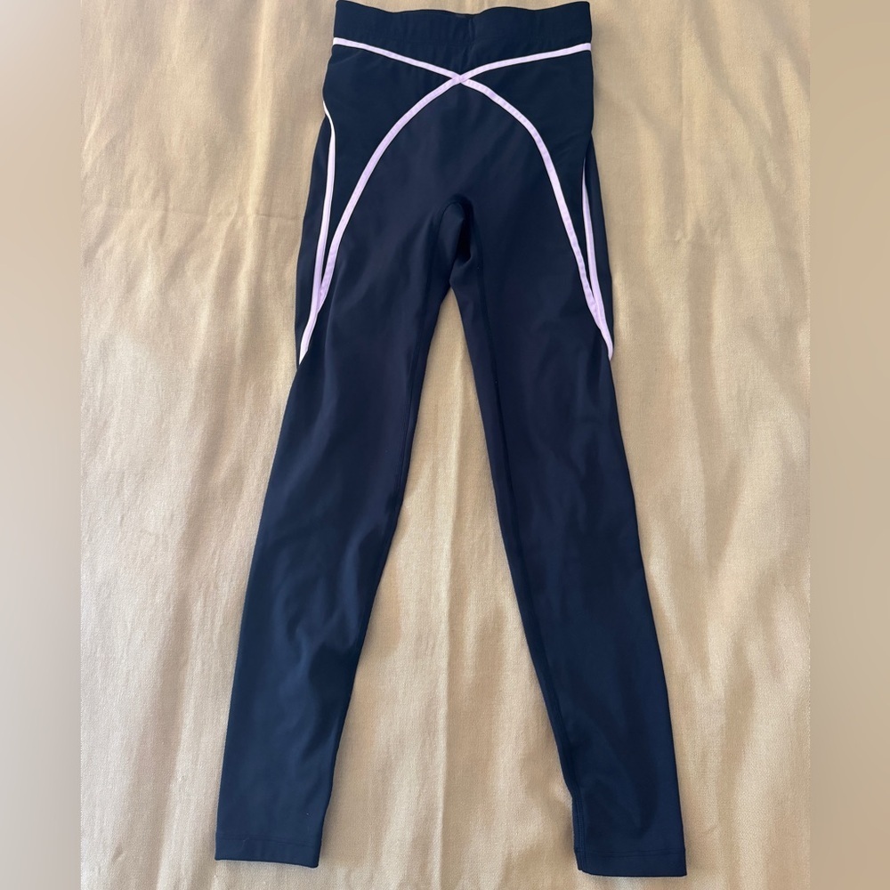 Fenty Savage Black Leggings with Pink Highlights